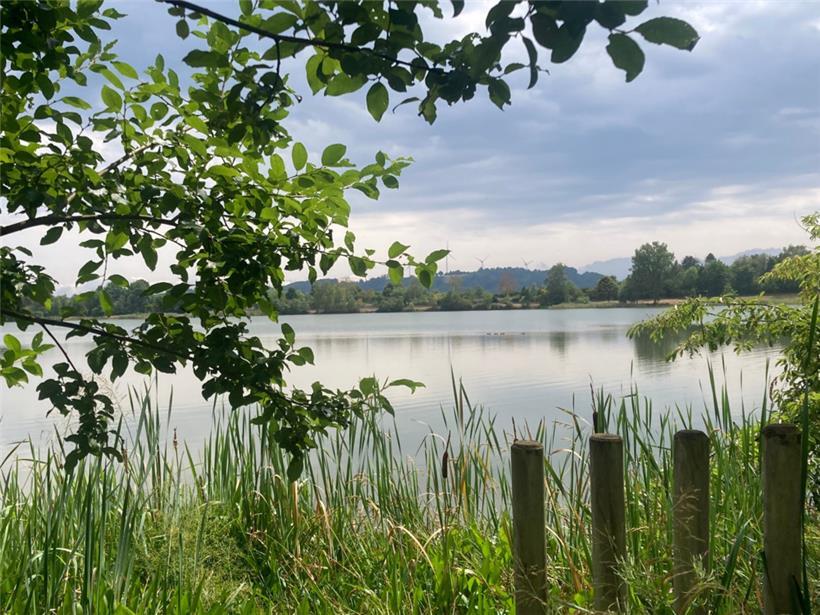 Der Blick auf das Nordufer