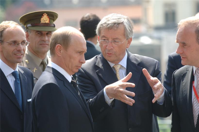 Der Blick ins Archiv zeigt, dass Jean-Claude Juncker 2007 noch glaubte, Putin sei „ein russischer Demokrat auf dem Weg in die Lupenreinheit“
