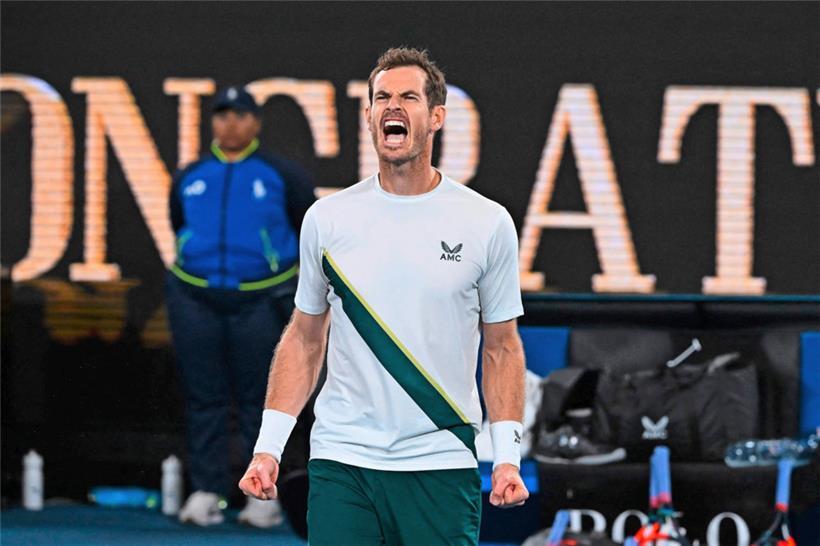 Der Brite Andy Murray fühlt sich am glücklichsten, wenn es nicht unbedingt danach aussieht
