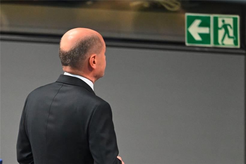 Der Bundestag hat Olaf Scholz das Vertrauen entzogen
