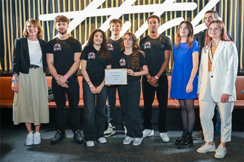 Der Business Plan Award ging an „Neway“