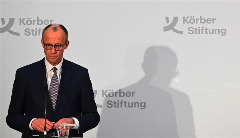 Der CDU-Chef Friedrich Merz legte gestern in einer Rede die großen Linien seiner außenpolitischen Ansichten dar
