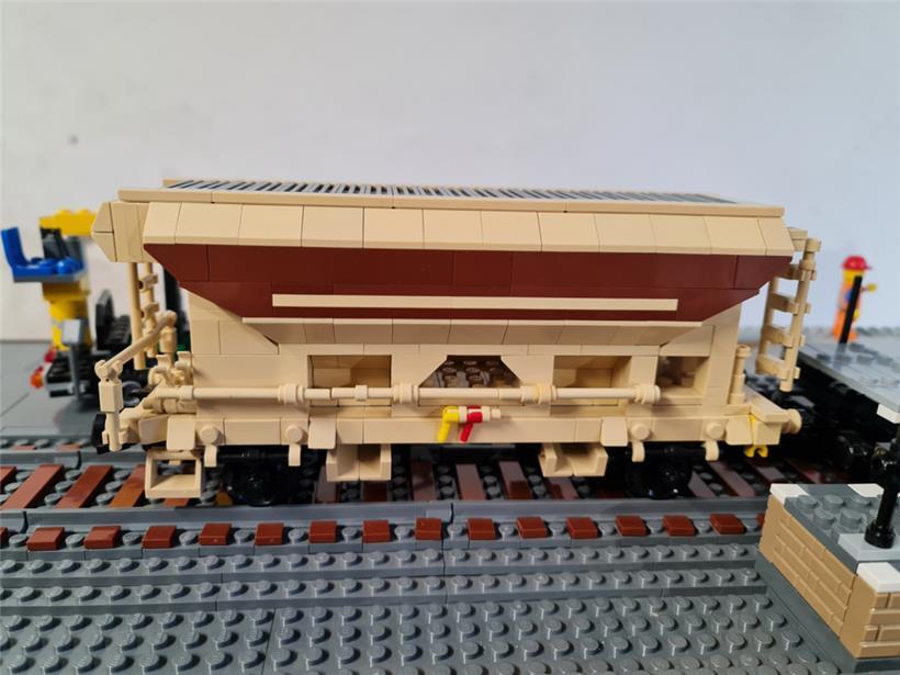 Der CFL-Getreidewagen ist schon lange nicht mehr in Betrieb