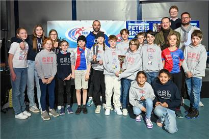 Der CSL gewann nicht nur die Mannschaftswertung des Challenge Tageblatt mit 25.619 Punkten, sondern durfte auch die Coupe Emile Thoma mit nach Hause nehmen

