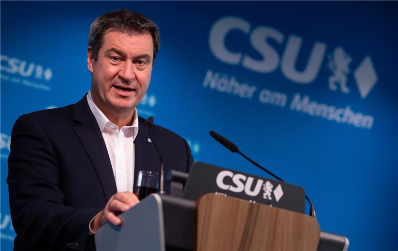 Der CSU-Vorsitzende und bayerische Ministerpräsident Markus Söder heizt die Debatte um die Kanzlerkandidatur und den CDU-Vorsitz immer wieder an
