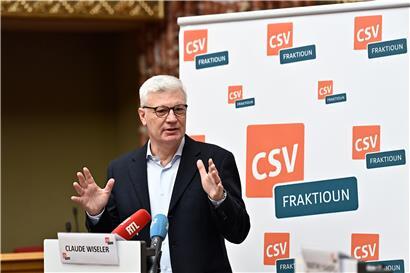 Der CSV-Abgeordnete Claude Wiseler im März 2021

