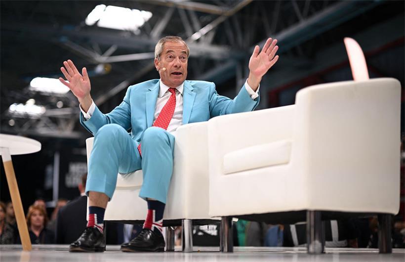 Der Chef von „Reform UK“, Nigel Farage, und seine Partei werden von zwei Crypto-Milliardären finanziert
