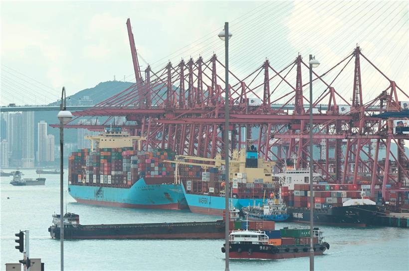 Der Containerhafen Kwai Chung in Hongkong: Vor allem wirtschaftlich ist China für die EU ein wichtiger Partner
