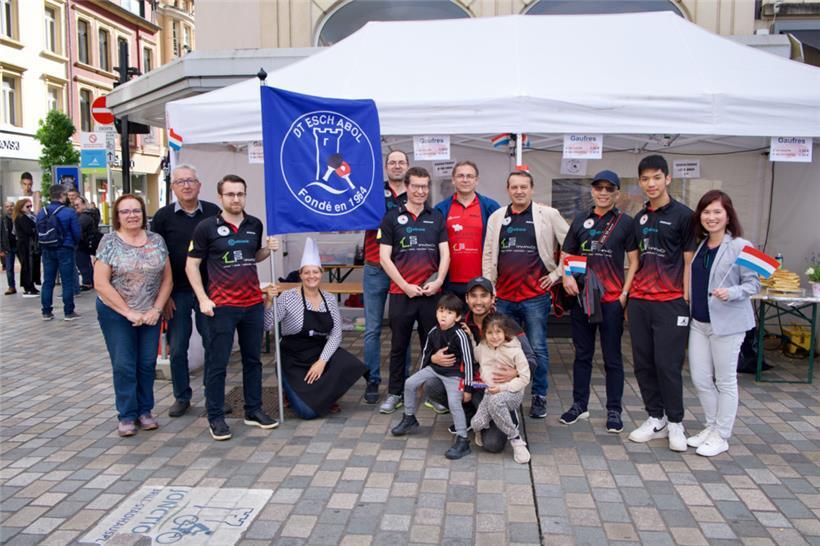 Der DT Esch Abol hilft seit 20 Jahren beim Nationalfeiertag mit – und ist als Verein noch einige Jahrzehnte älter
