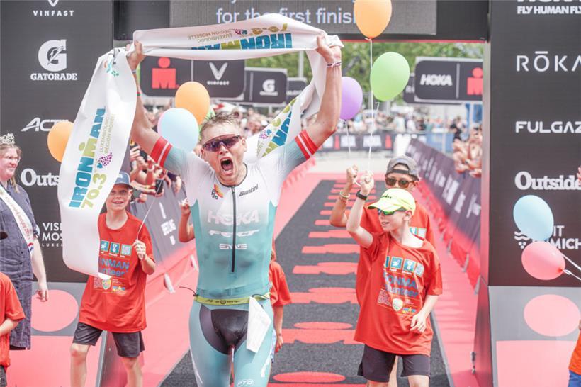 Der Däne Miki Taagholt sicherte sich in Remich den Sieg
