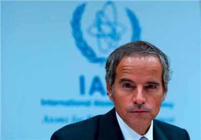 Der Direktor der Internationalen Atomenergiebehörde, Rafael Grossi, war mit von der Partie, um die iranischen Unterhändler von einem neuen Abkommen zu überzeugen
