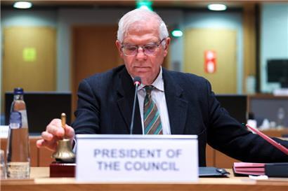 Der EU-Außenbeauftragte Josep Borrell läutete das Treffen ohne Luxemburgs Außenminister ein – Jean Asselborn begleitet Großherzog Henri bei dessen Besuch in Dubai
