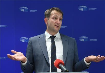 Der EVP-Politiker Christophe Hansen ist unter anderem im EP-Ausschuss für internationalen Handel tätig
