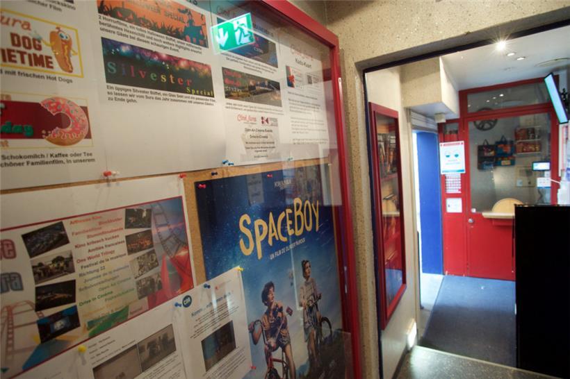 Der Eingangsbereich des Ciné Sura