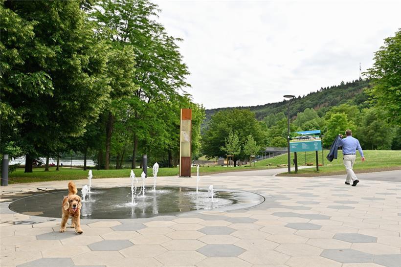 Der Eingangsbereich wurde neugestaltet. An sonnigen Tagen werden hier bis zu 5.000 Besucher gezählt.
