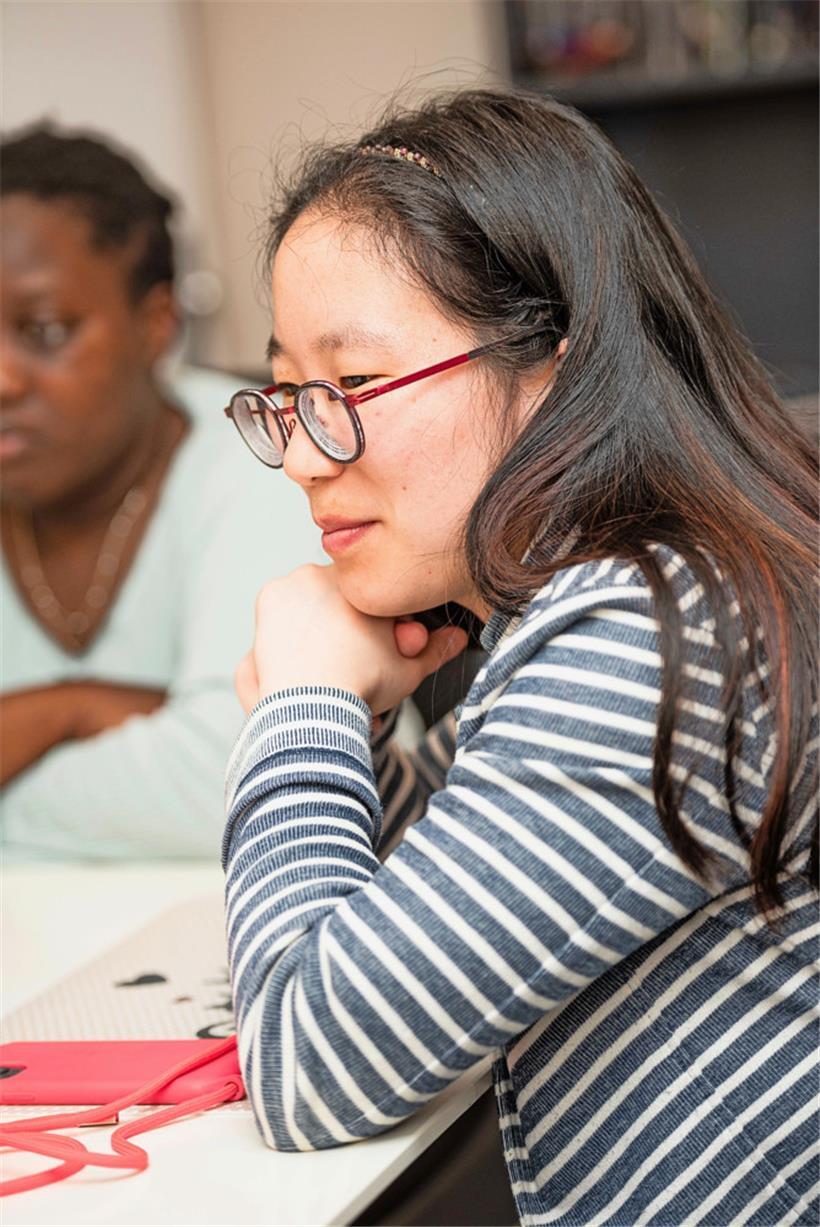 Der Einzug in die inklusive WG war für Yana Baustert eine gute Möglichkeit, um e...