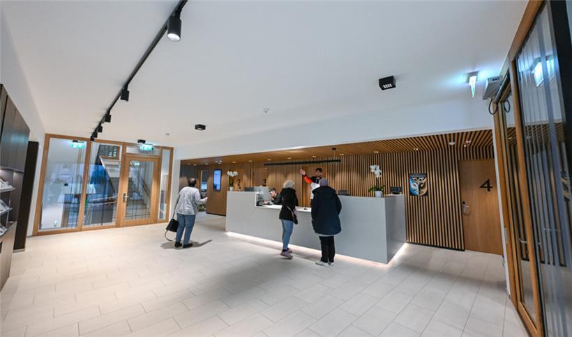 Der Empfang, wo Bürgerservice und Gemeindeverwaltung zusammenlaufen