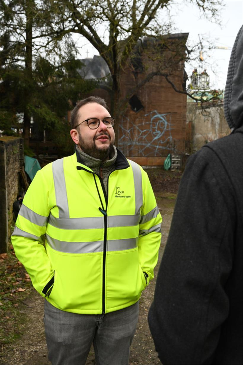 Der Escher Bürgermeister war die ganze Nacht vor Ort
