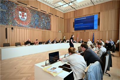 Der Escher Gemeinderatssaal
