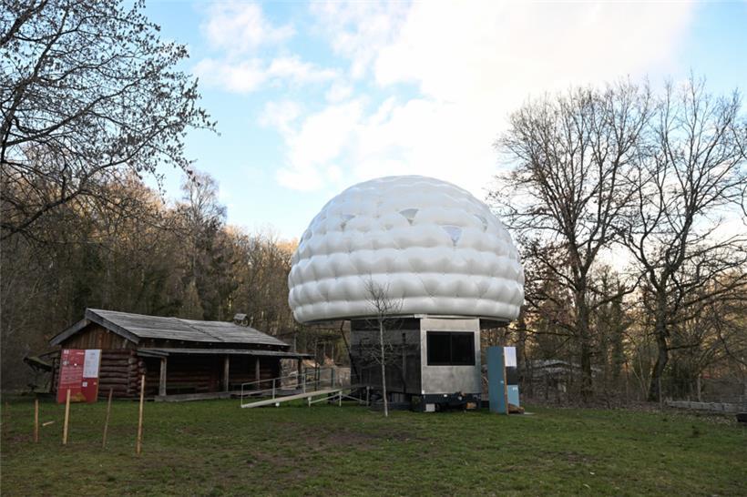 Der Escher „Gîte“: eine außergewöhnliche Erscheinung. Wie würden Sie das Ding beschreiben? Wir waren etwas ratlos.

