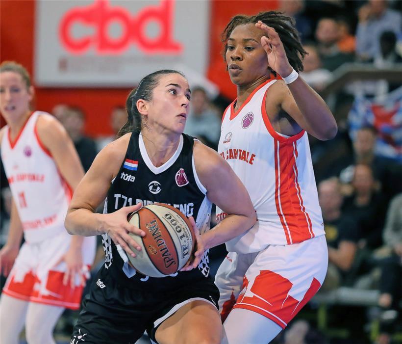 Der EuroCup ist auch für die erfahrene Nadia Mossong (in Schwarz) noch einmal ein Höhepunkt in ihrer Karriere
