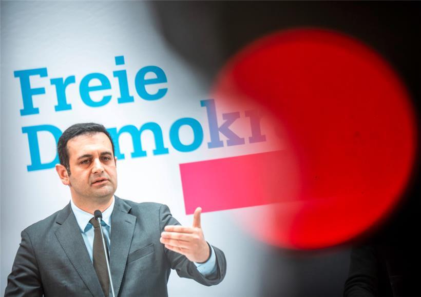 Der FDP-Generalsekretär Bijan Djir-Sarai verteidigt den umstrittenen Zwölf-Punkte-Plan seiner Partei
