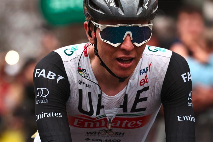 Der Favorit bei der 114. Ausgabe von Mailand-Sanremo: Tadej Pogacar vom Team UAE
