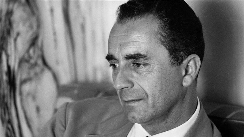 Porträt von Michelangelo Antonioni, italienischer Filmemacher und Regisseur, bekannt für avantgardistische Filme