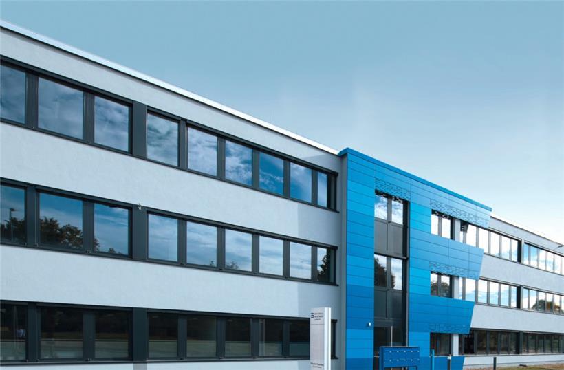 Der Firmensitz auf Potaschbierg, Grevemacher
