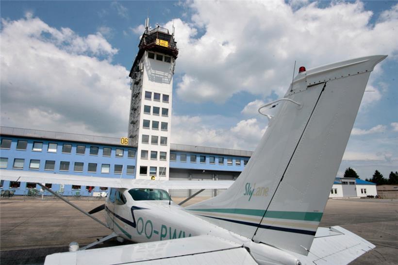 Der Flughafen in Bitburg
