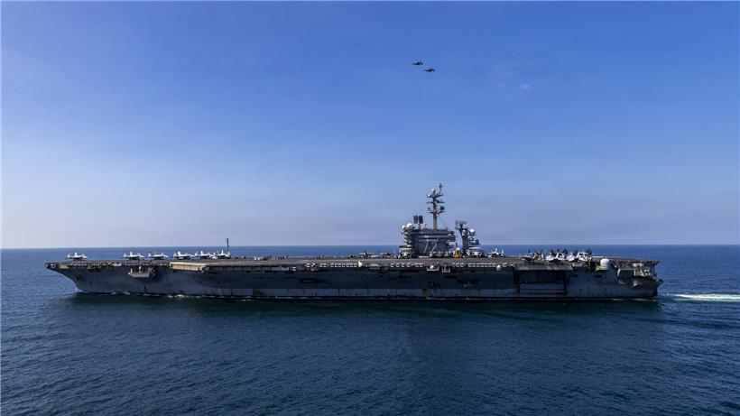 Der Flugzeugträger der Nimitz-Klasse USS Abraham Lincoln