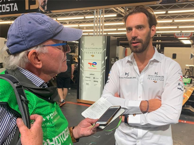 Der Formel-E-Doppelweltmeister war beim Interview mit Tageblatt-Korrespondent Norbert Nickels bestens gelaunt
