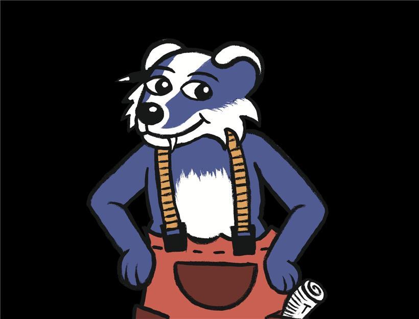 Der Frechdachs hält Ausschau nach tollen Aktivitäten für Kinder