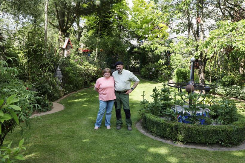 Der Garten der Familie Biren in Grosbous kann vom 4.-6. Juni besichtigt werden
