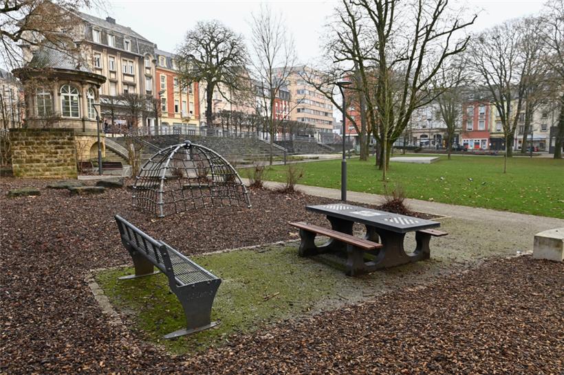 Der Gerlache-Park hat sich zu einem Problemplatz der Gemeinde entwickelt
