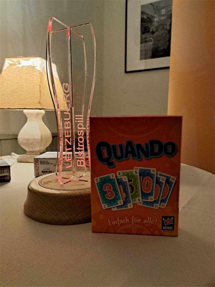 Der Gewinner mit Auszeichnung
