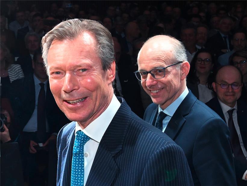 Der Großherzog und der Premier: Der eine dankt bald ab, der andere sackte gerade in den Umfragen ab
