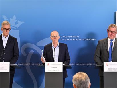 „Der Grundgedanke der Resilienz ist die Solidarität“, sagt Premier Luc Frieden (CSV)