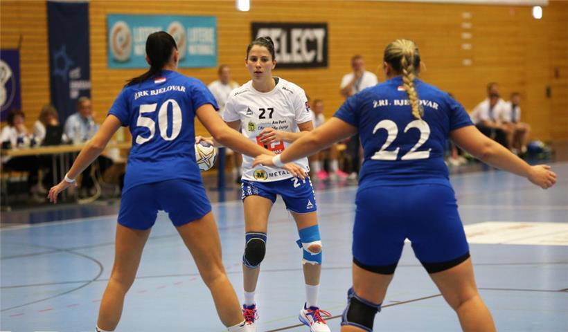 Der HBD um Fiona Carrara tat sich schwer, im Angriff Lösungen zu finden
