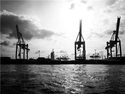 Der Hamburger Hafen
