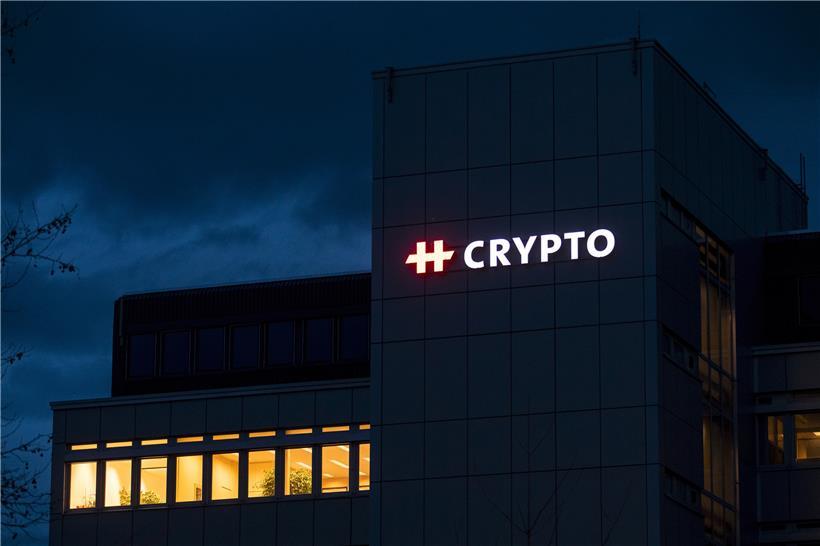 Der Hauptsitz der Crypto AG in Steinhausen, Kanton Zug, Schweiz. Alexandra Wey/KEYSTONE/dpa +++ dpa-Bildfunk +++

