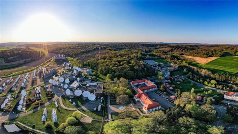 Der Hauptsitz des Satellitenbetreibers SES in Betzdorf
