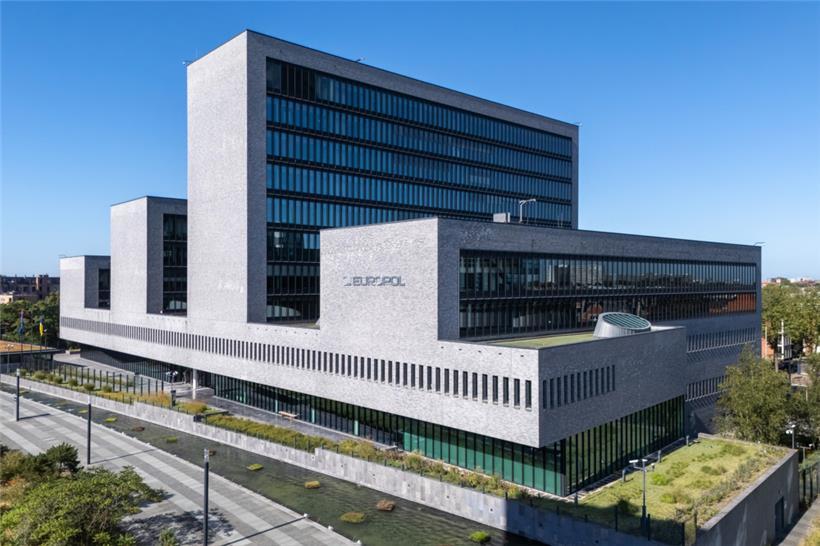 Der Hauptsitz von Europol in Den Haag
