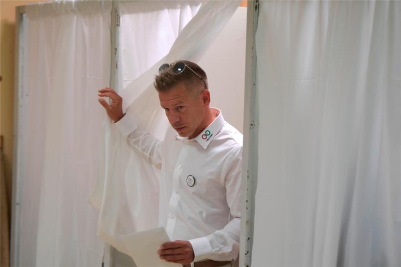 Der Herausforderer von Viktor Orban, Peter Magyar, hat mit seiner Tisza-Partei aus dem Stand 29,69 Prozent bei den EU-Wahlen geholt
