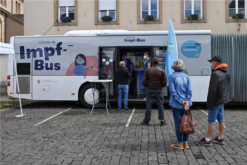 Der Impfbus wird auch diese Woche wieder unterwegs sein
