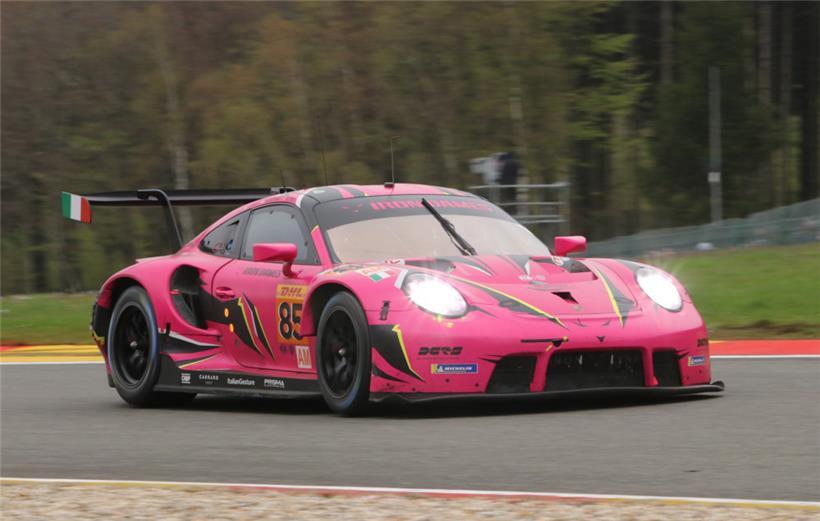 Der Iron Dames Porsche 911 in der WEC GTAM