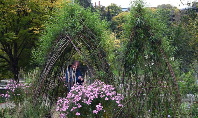 Der „Jardin germinatif“ von Nadine Weirich und Cassandra Provenzano zierte das Petruss-Tal
