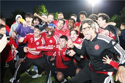 Der Jubel bei der Fola war nach dem Sieg in der Verlängerung grenzenlos
