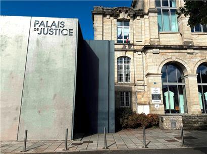 Der Justizpalast in Vannes: Das Gericht in Westfrankreich hat einen Chirurgen wegen des Missbrauchs von 299 meist minderjähriger Patientinnen und Patienten zu 20 Jahren Haft verurteilt.
