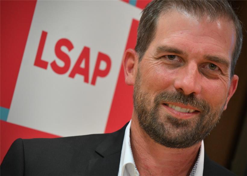 Der Käerjenger LSAP-Schöffe und Abgeordnete Yves Cruchten
